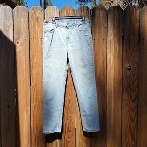 AE Straight Mom Jeans